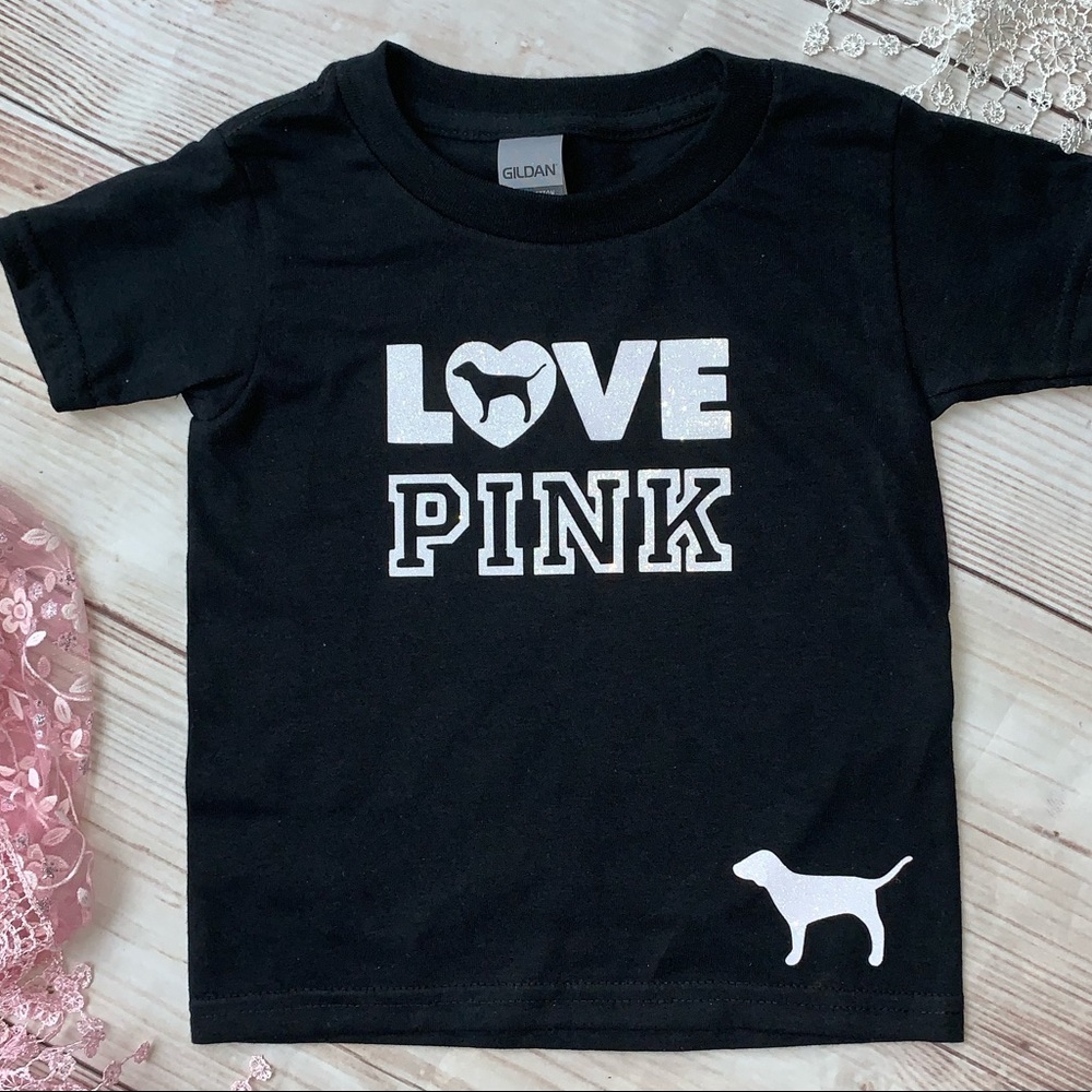Girls LOVE PINK T-shirt